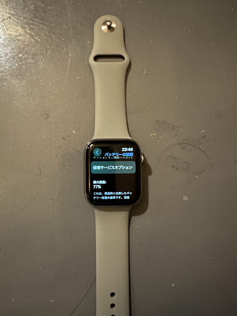 アップルウォッチ5チタンエディション中古