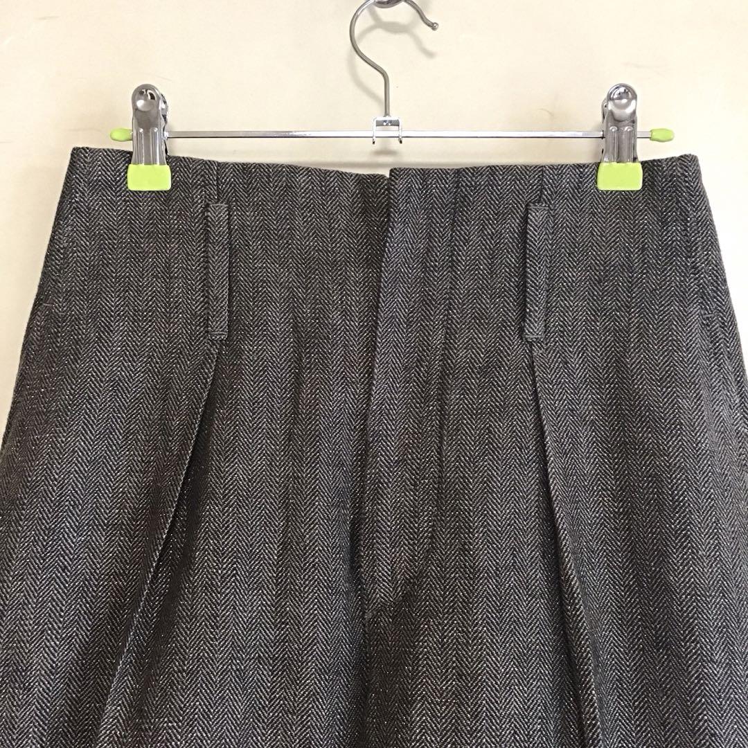 未使用 BRUNELLO CUCINELLI ヘリンボーン柄リネンパンツ