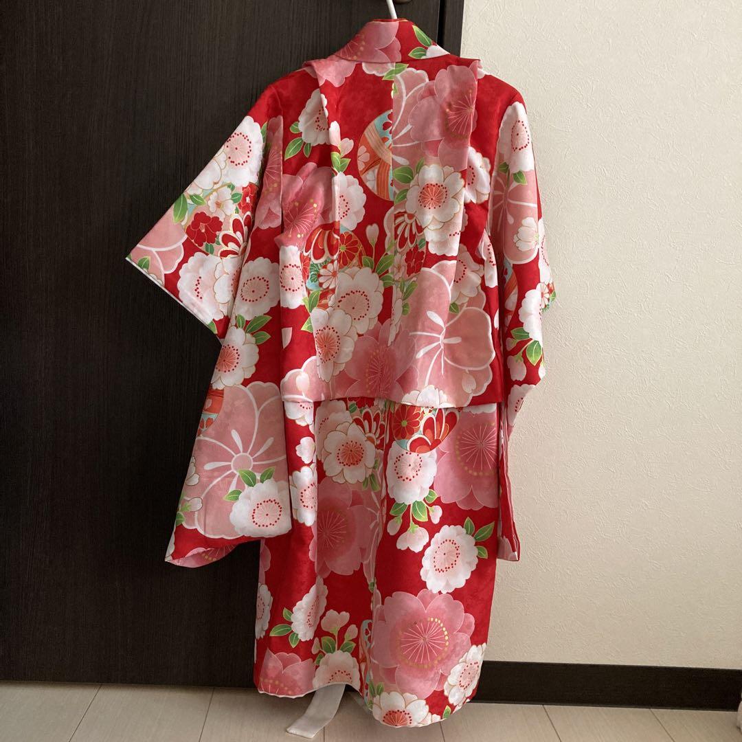 京都花ひめ　まり柄　被布セット