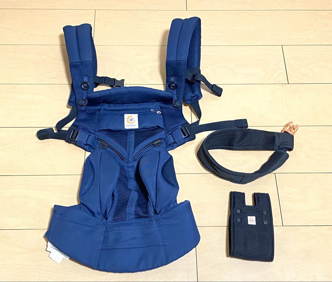 【美品】エルゴベビー オムニ360 クールエア 抱っこ紐 新生児