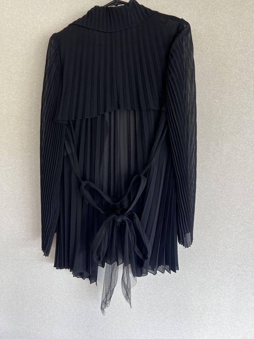 ★週末限定SALE★UNDERCOVER★プリーツオーガンジーシースルーコート★