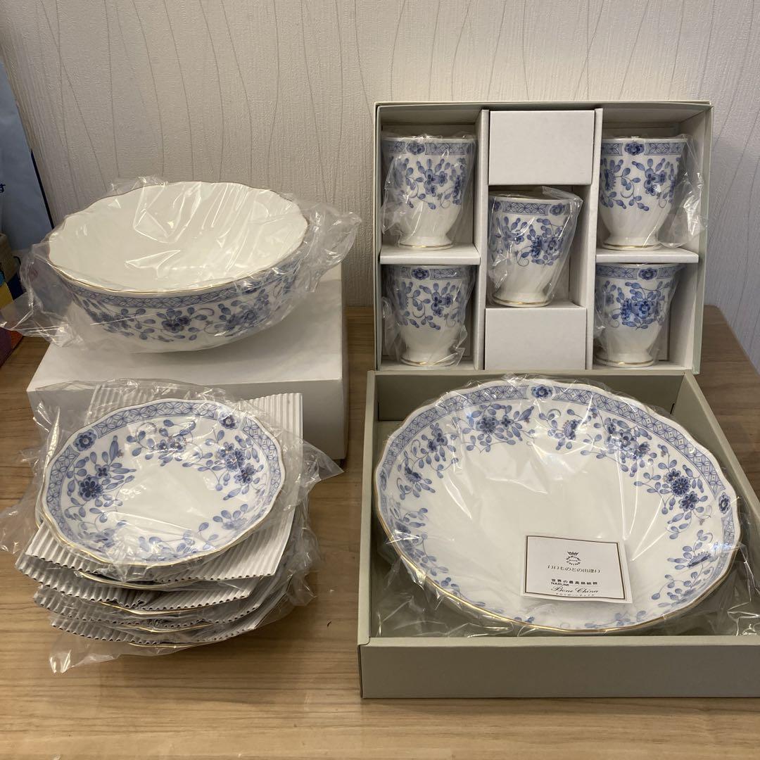 NARUMI 【中古】ナルミ 食器 6点 セット Fine China フルーツ柄