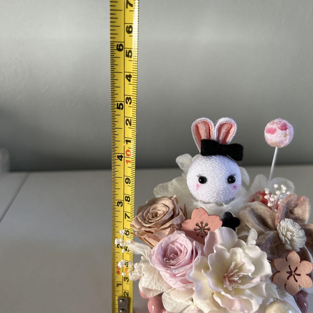 ハンドメイド❣️お花見❣️おめかしうさきちゃん❣️さくら