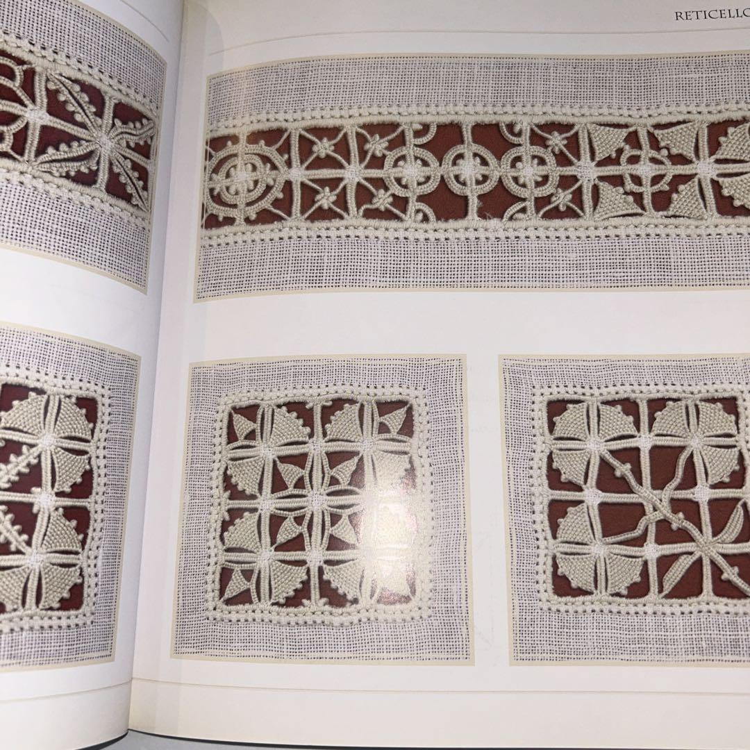 イタリア刺繍　レティチェロ　プントアンティーコ　IL RETICELLO3