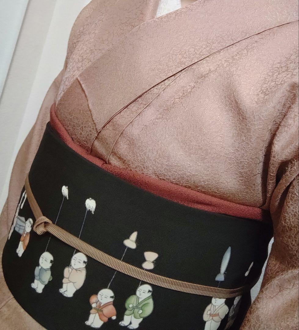 小紋　霞柄　着物　正絹