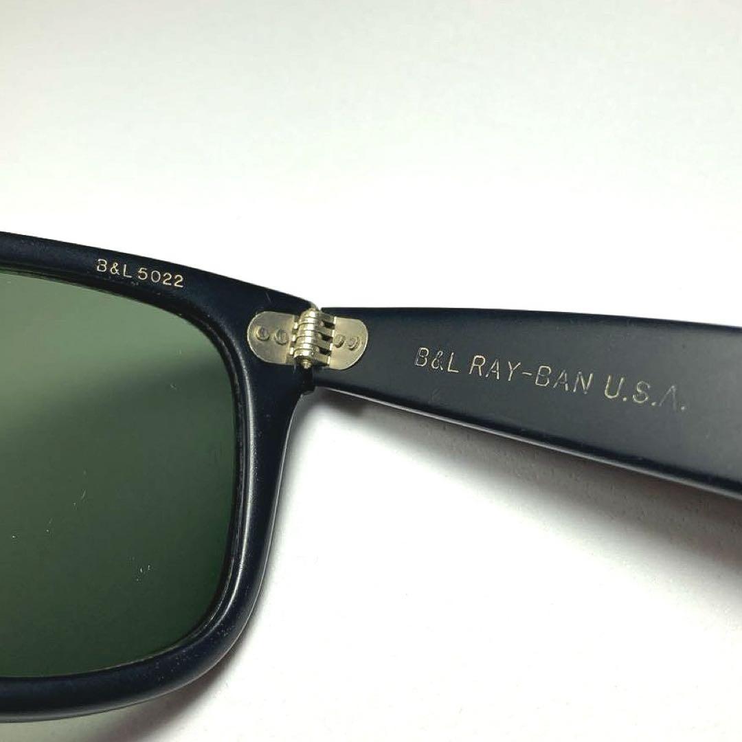 B&L WAYFARER 80's エボニィマット - メルカリ