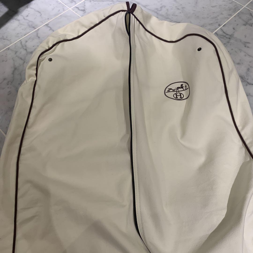 美品 HERMES コート【定価128万円】ブラック カシミア セリエボタン 画像9