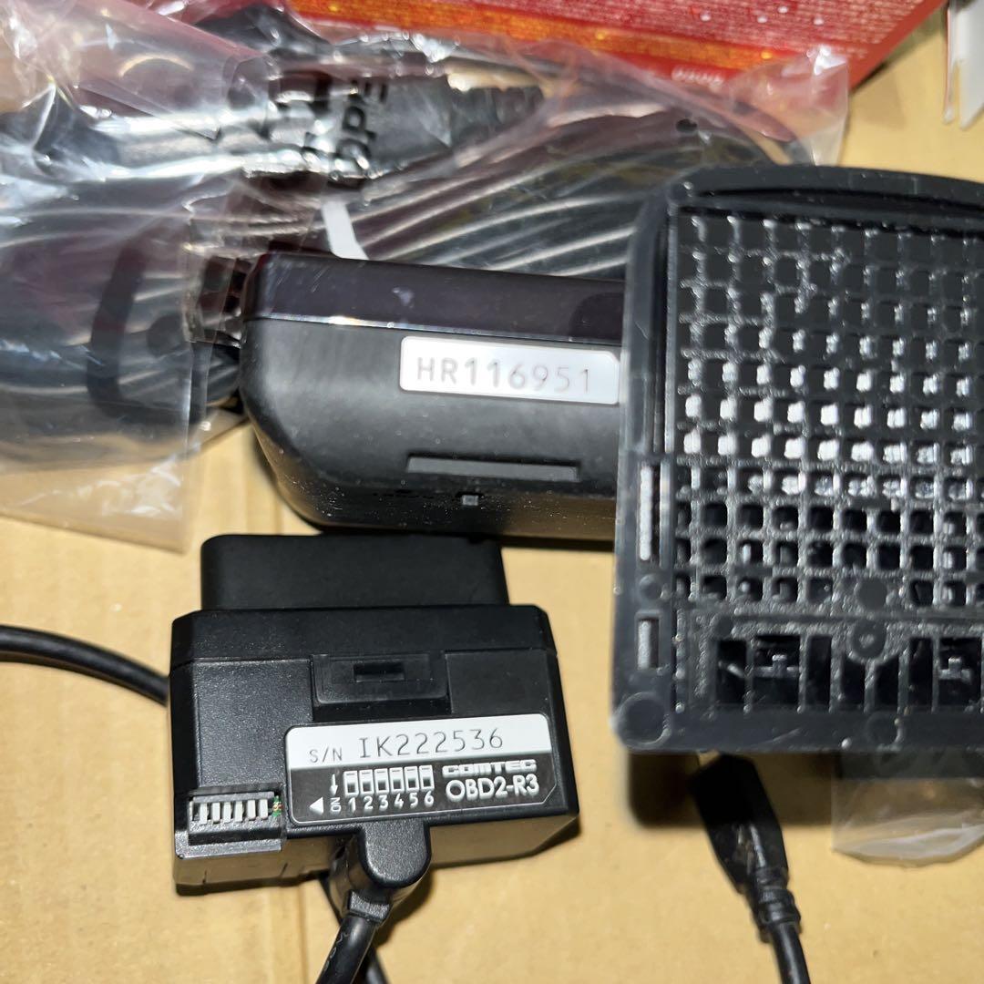 レーダー探知機＆OBD2車両情報モニター