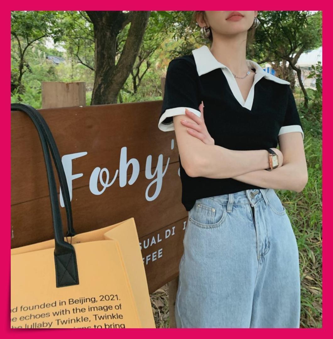 ポロシャツ レディース ショート シャツ ミニ 半袖 クロップド丈 スキッパー - メルカリ ポロシャツ レディース ショート シャツ ミニ 半袖 クロップド丈 スキッパー - メルカリ