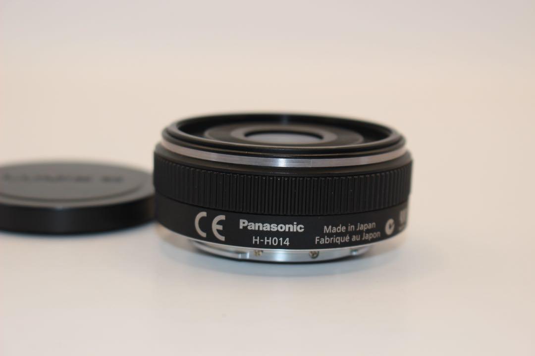 ★お買い得★ LUMIX 14mm 単焦点レンズ　H-H014 パンケーキ