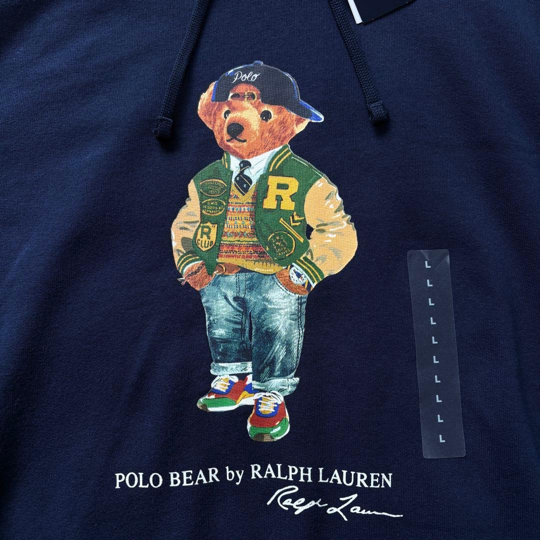 未使用タグ＊POLO RALPH LAUREN ポロベア パーカー　L