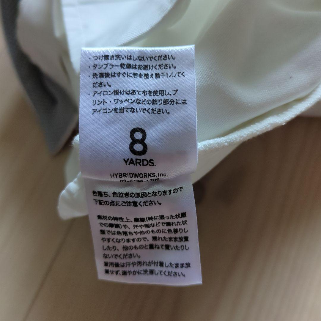 8YARDS メンズ ショートパンツ ホワイト Lサイズ