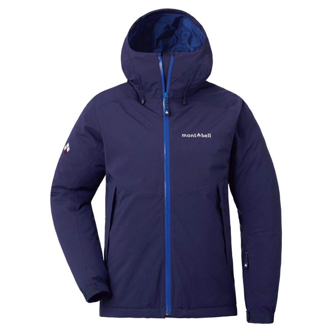モンベル パウダーステップ パーカ Women's XS ネイビー