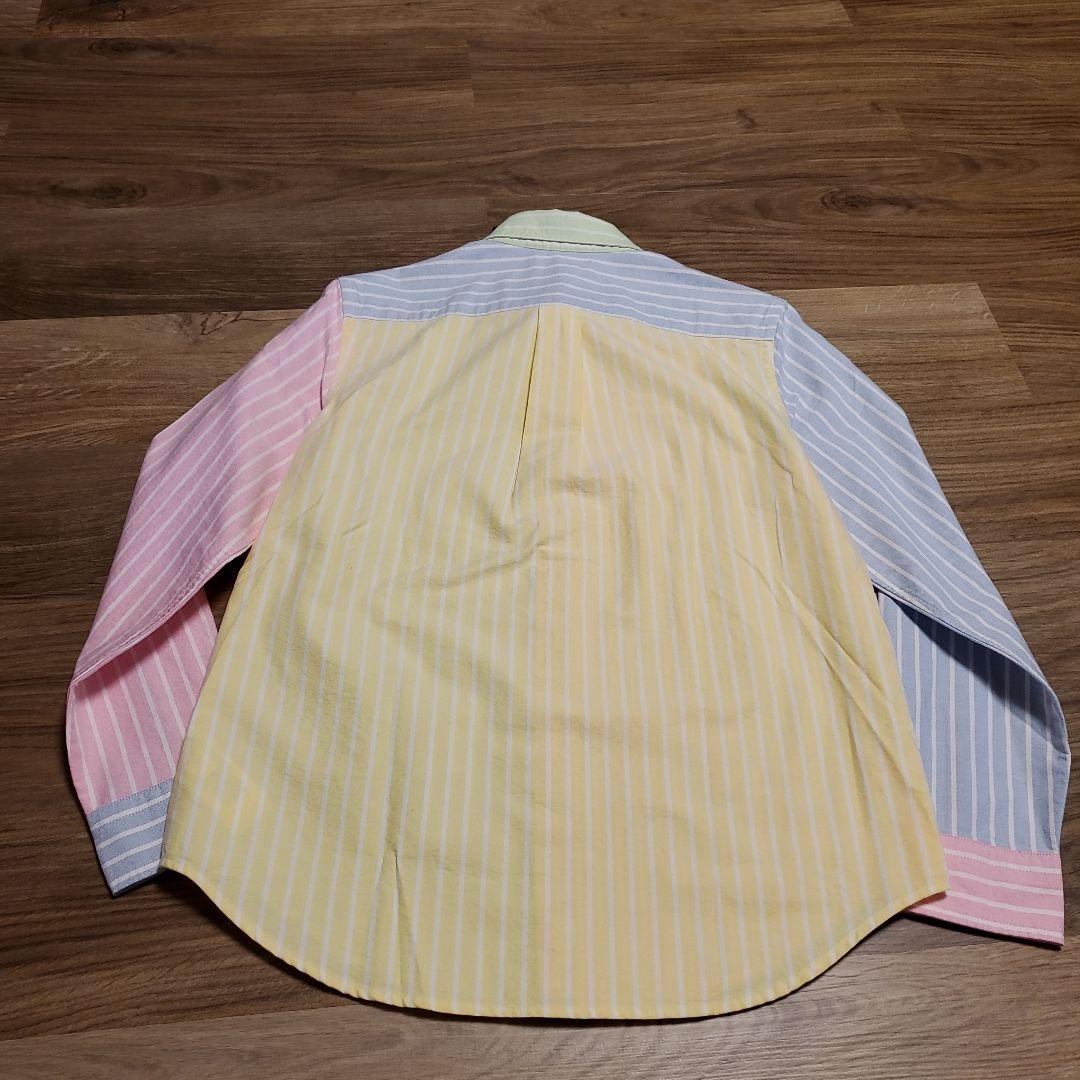 ✨未使用級✨Ralph Laurenストライプ柄 リボン付き長袖シャツ