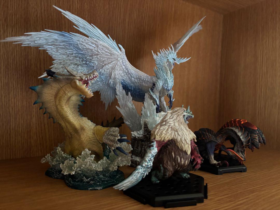 モンハン　イヴェルカーナ、ラギアクルス亜種、ゴシャハギ、オロミドロ亜種、フルフル