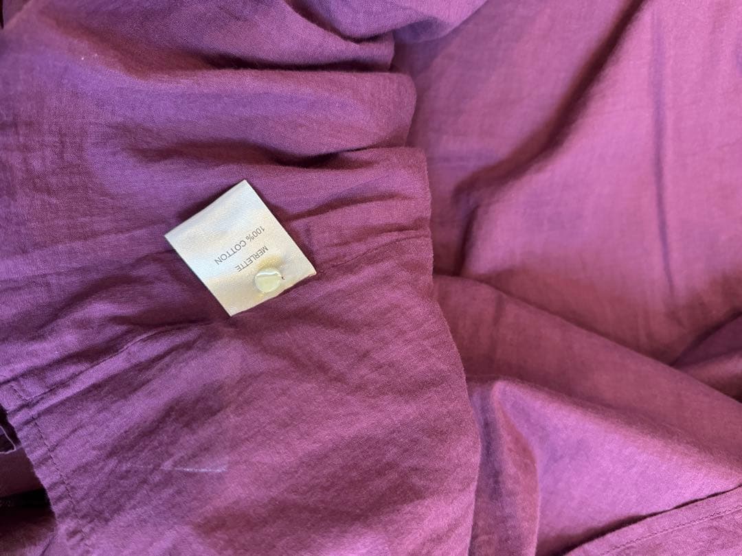 トゥモローランド Merlette マーレ ワンピースパープル トゥモローランド Merlette マーレ ワンピースパープル