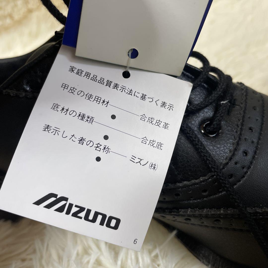 新品　MIZUNO ミズノ　ゴルフシューズ　スパイク　27.0cm ブラック　黒