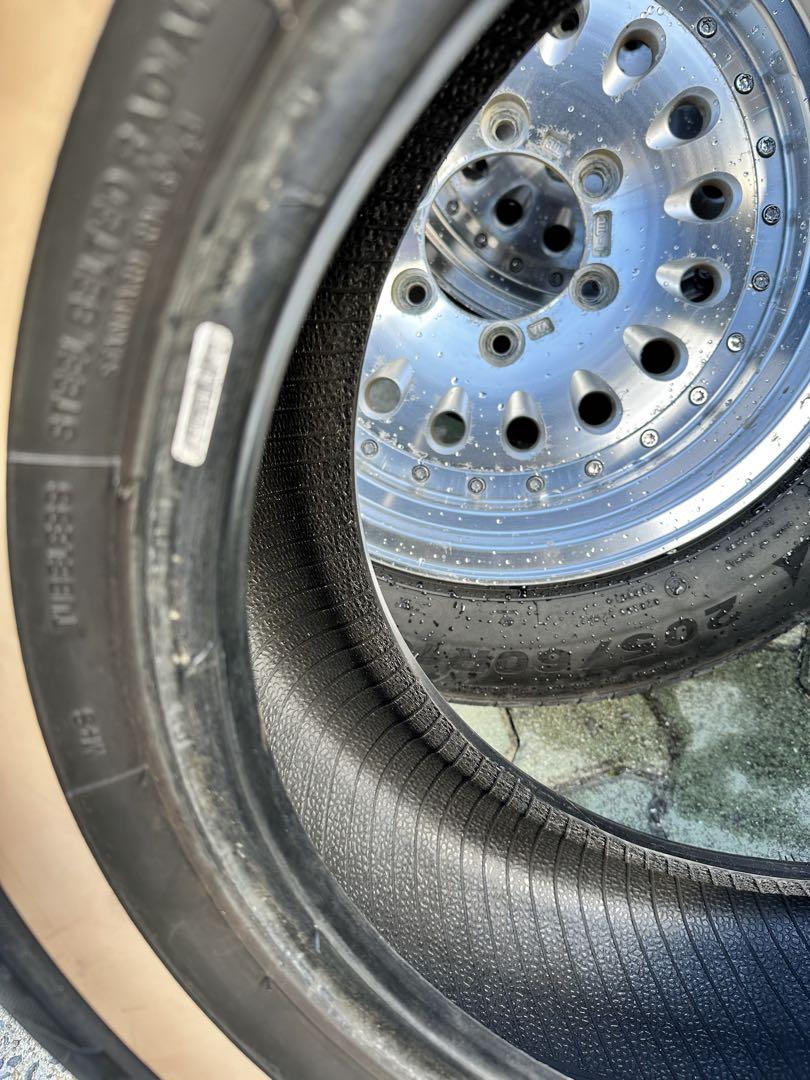 VITOUR 215/60R16 ホワイトリボンタイヤ　3本 引き取り限定‼️
