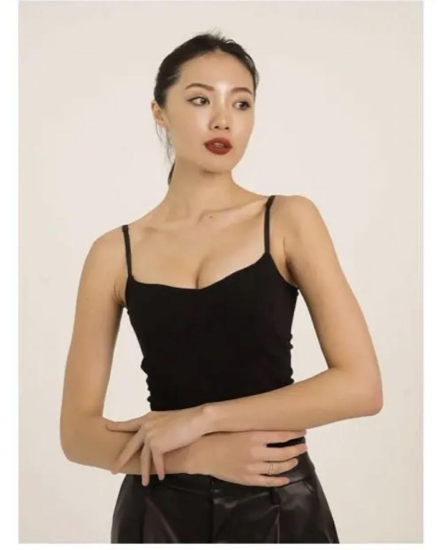 Deamy camisole 黒 / AMATERAS アマテラス