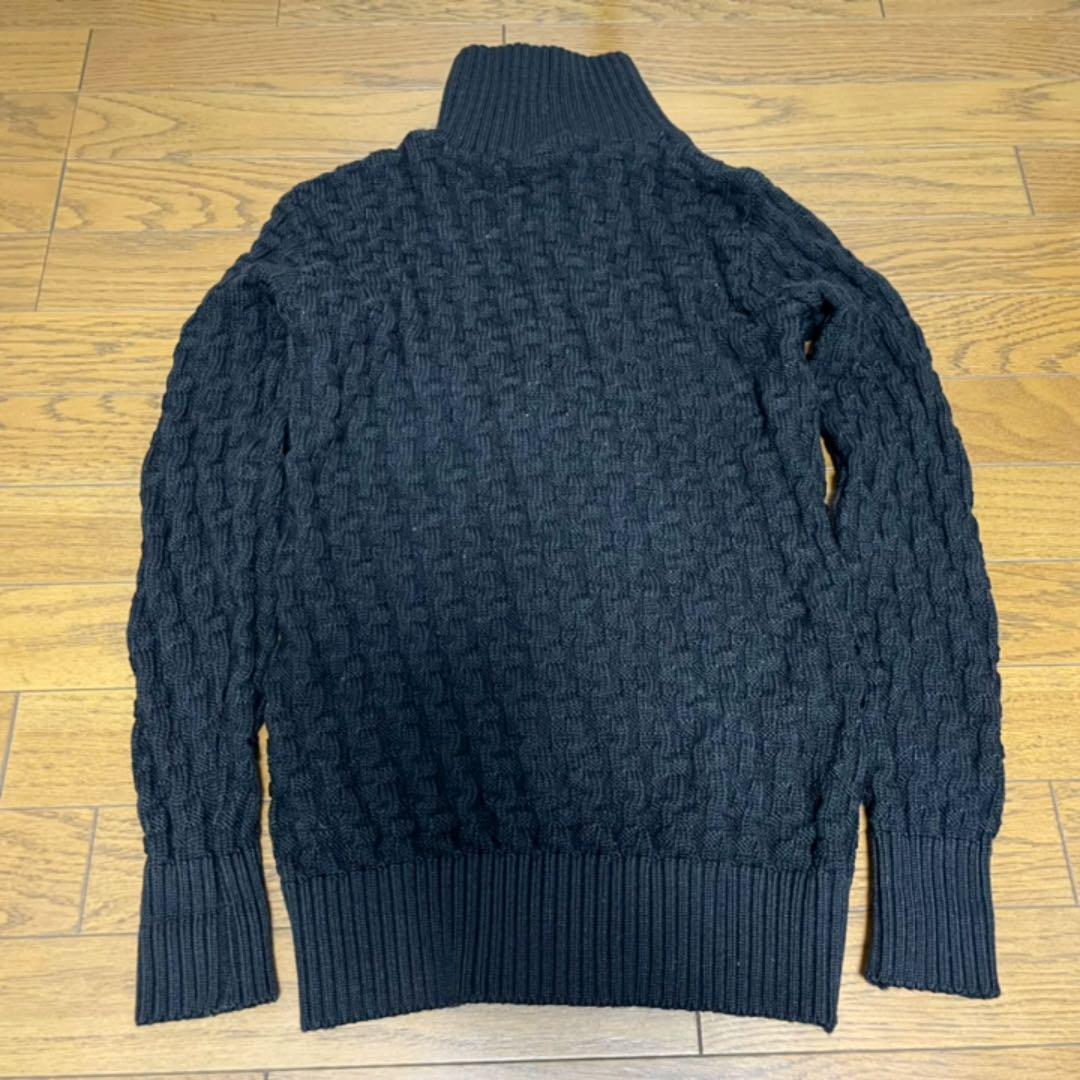 ウール 定価37400 ニットカーディガン ブラック oIp3j-m93486107702 S.N.S Herning トップス