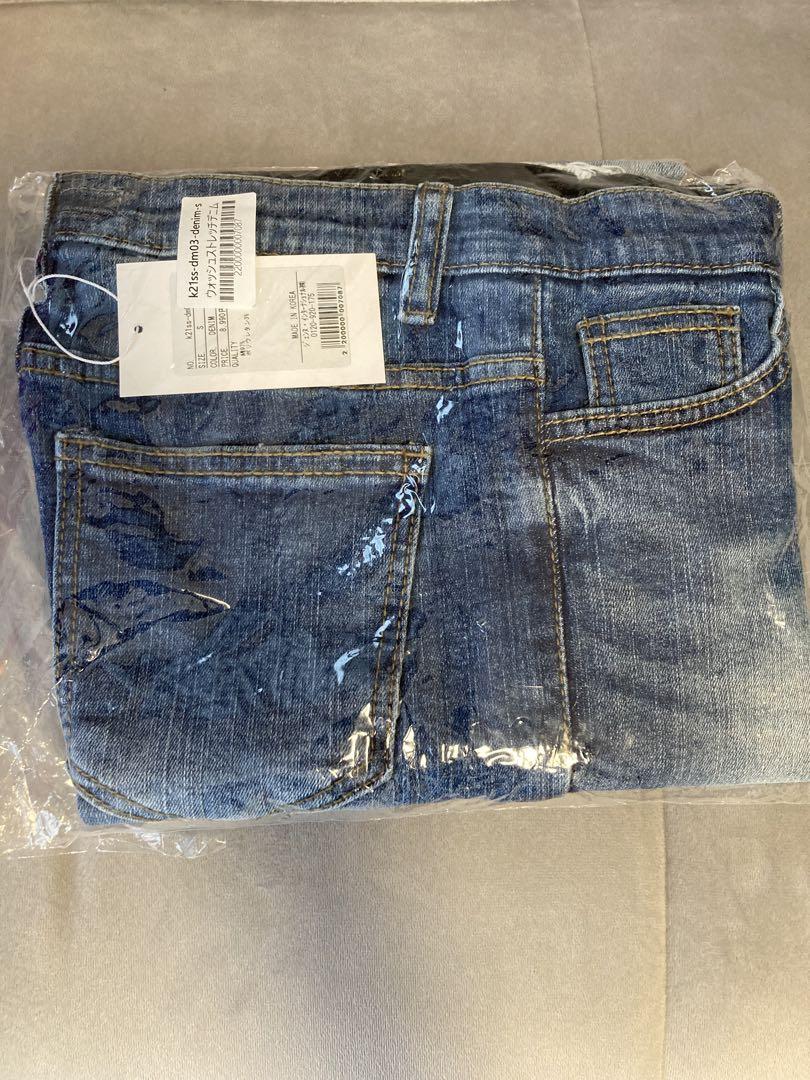 JENNE ウォッシュストレッチデニム　S