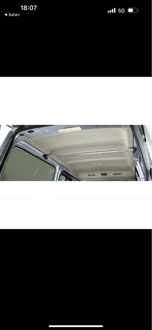 NV350 E26 ハイルーフ ワイド幅用 純正ルーフインナーバー