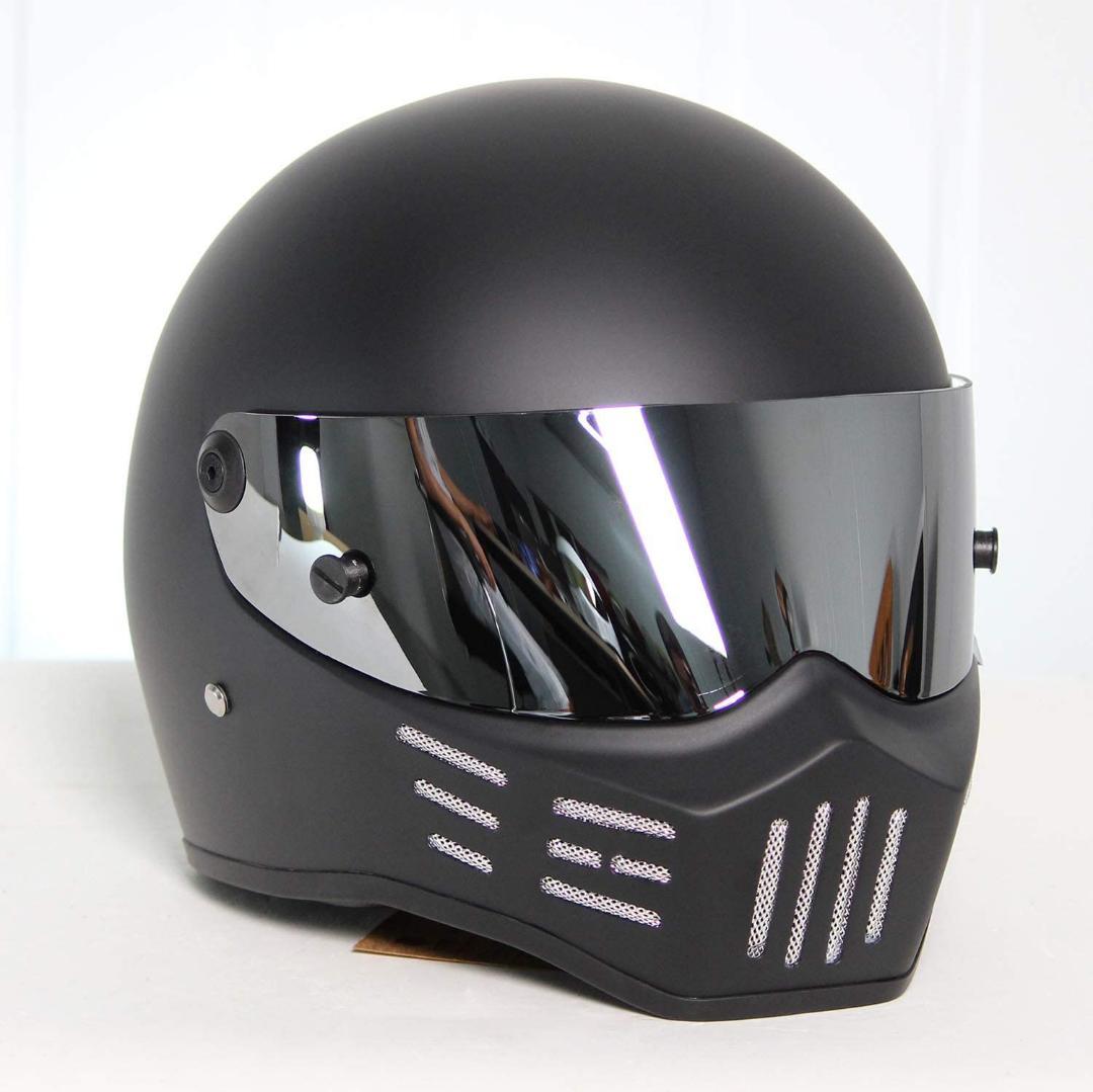 品質は非常に良い シンプソン風フルフェイスヘルメット 極小帽体