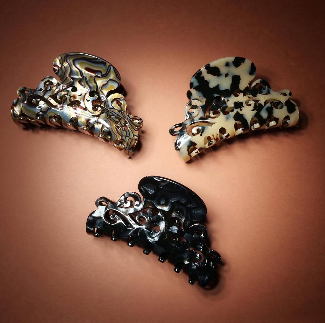 フランスラックス ヘアクリップ エリーゼ ジョー France Luxe 美品