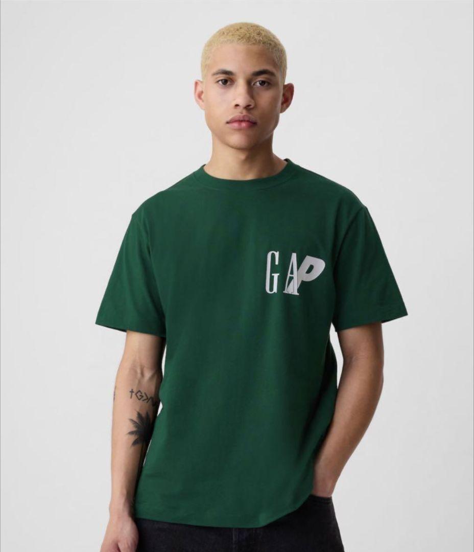 GAP PALACE Tシャツ　グリーン　Lサイズ