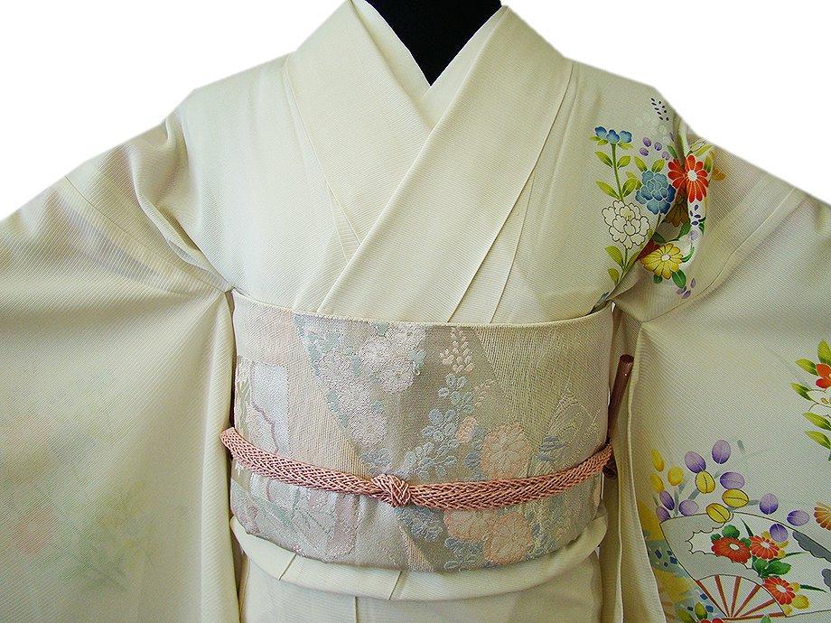 美品 夏物 駒絽 ３本絽 附下げ・訪問着(正絹）未使用＜HH2006＞ ☆美品 S寸 夏物 駒絽 附下げ・訪問着(正絹）未使用＜HH2023