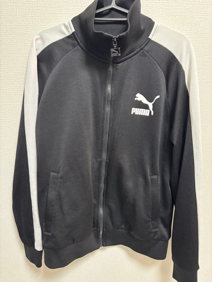 り*う様 PUMA ジップアップジャージ ブラック M