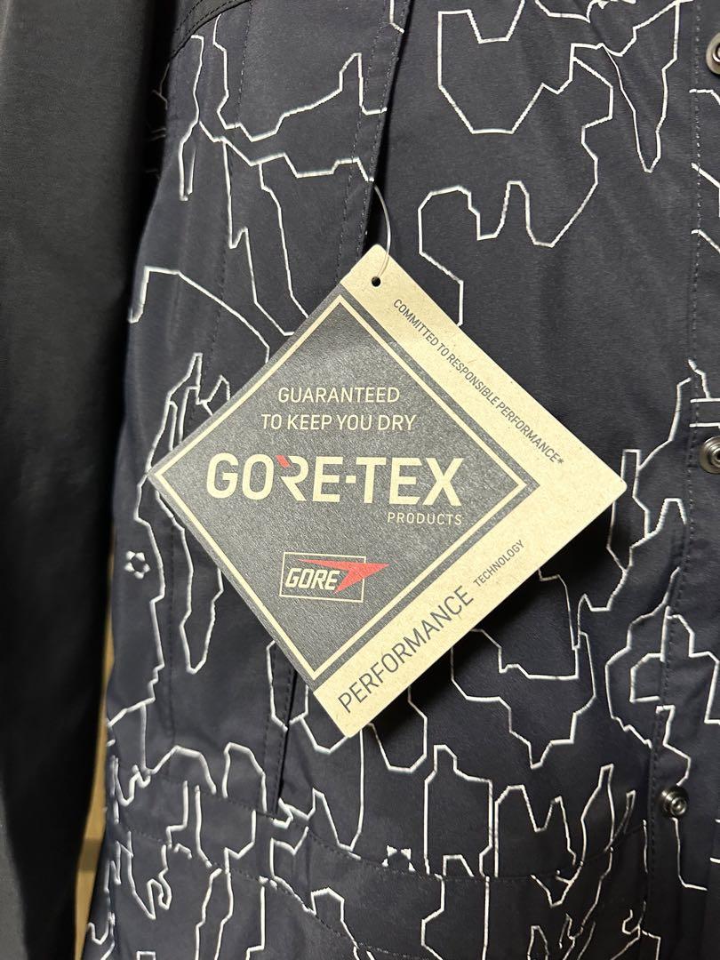 24FW・未使用 ノースフェイス マウンテンライトジャケット 総柄 ブラック M