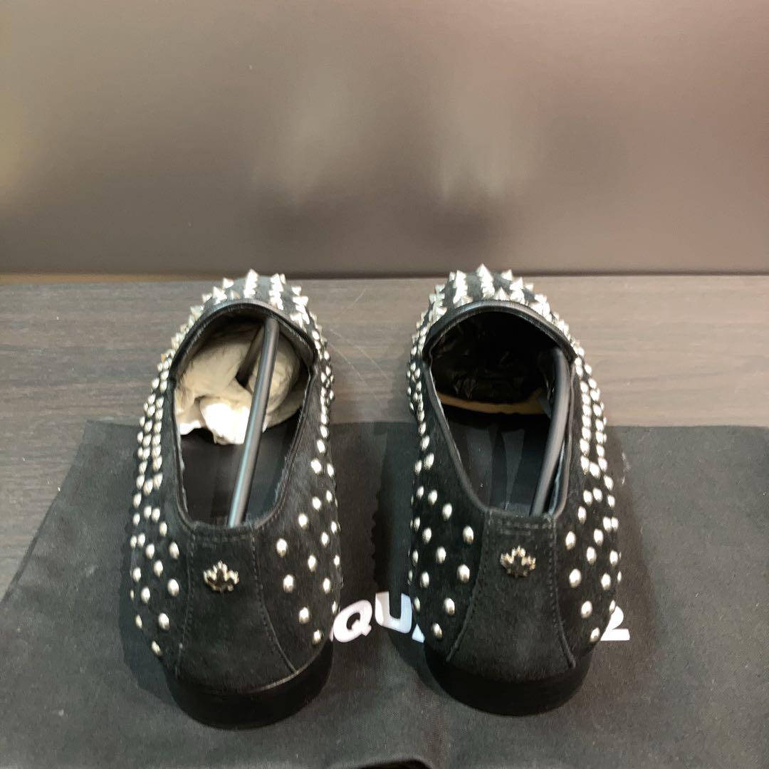 ディースクエアード DSQUARED2 スタッズ ローファー/シューズ 42