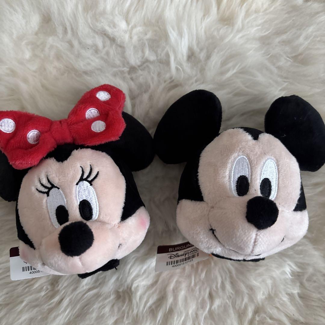 香港ディズニー　カスタマイズカチューシャパーツ　ミッキーマウス＆ミニーマウス