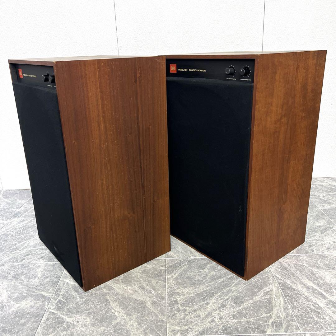 JBL 4312A コンパクトモニタースピーカー・ウォールナット美品
