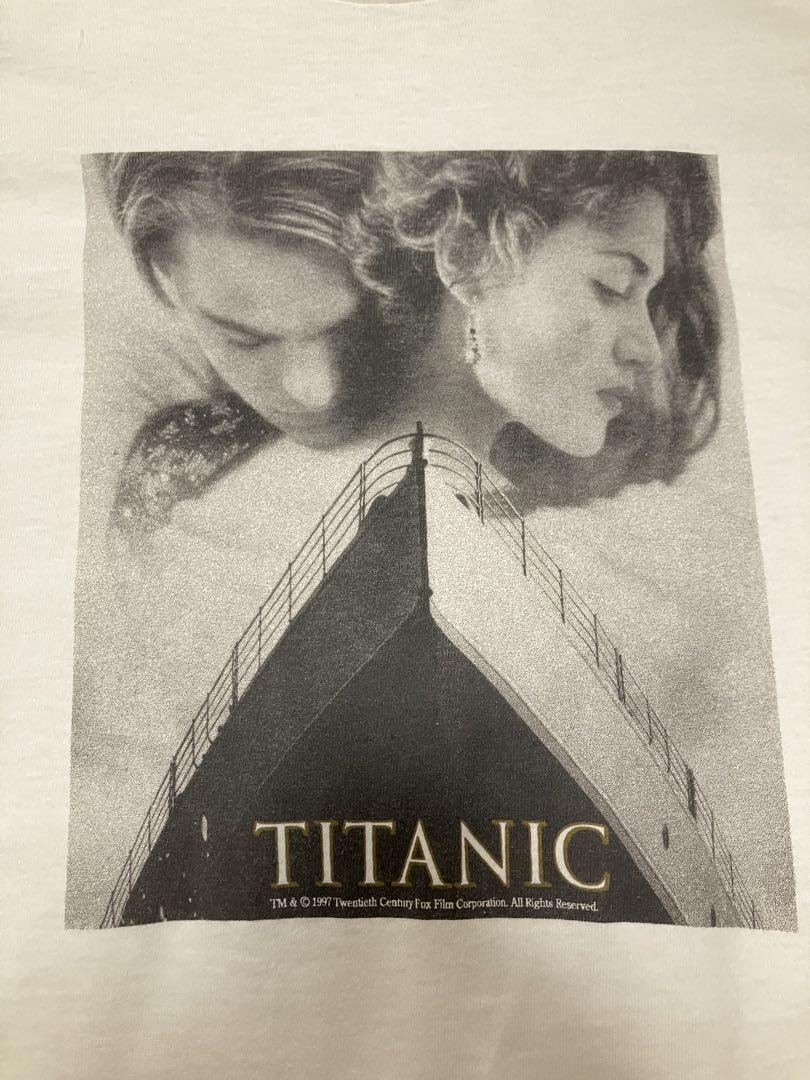 90s ビンテージ　タイタニック　Tシャツ 【シングルステッチ】