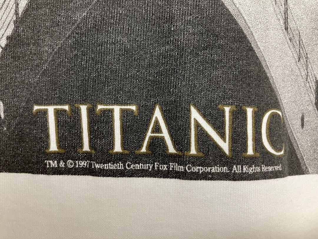 90s ビンテージ　タイタニック　Tシャツ 【シングルステッチ】