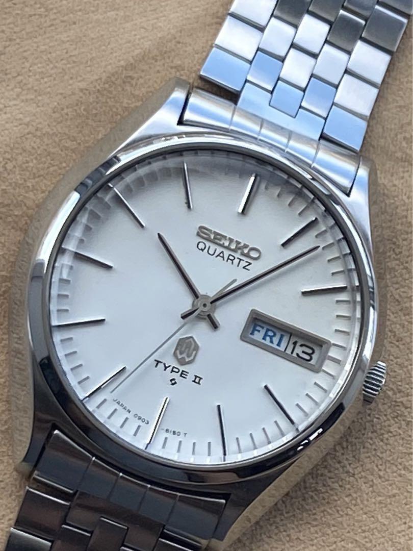 セイコーSEIKOタイプ２　電池新品　美品