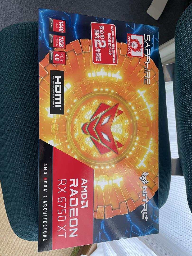 グラフィックボード・グラボ・ビデオカード Sapphire Radeon RX 6750 XT NITRO+ 12GB