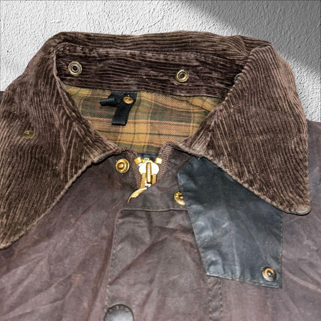 [激シブ]BARBOUR 90s オイルドジャケットBEAUFORT 英国製