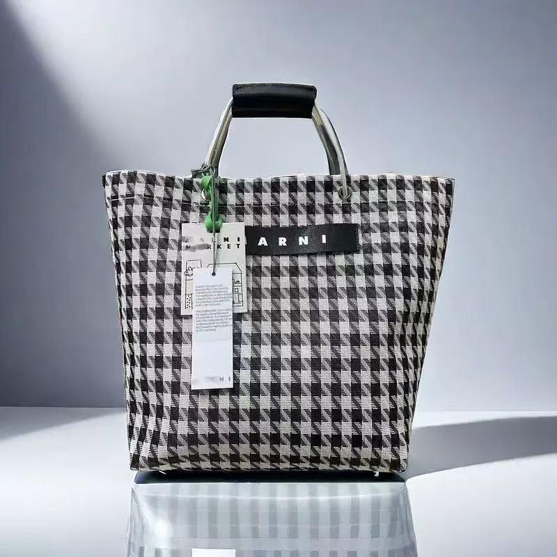 MARNI チェック柄 トートバッグ - メルカリ