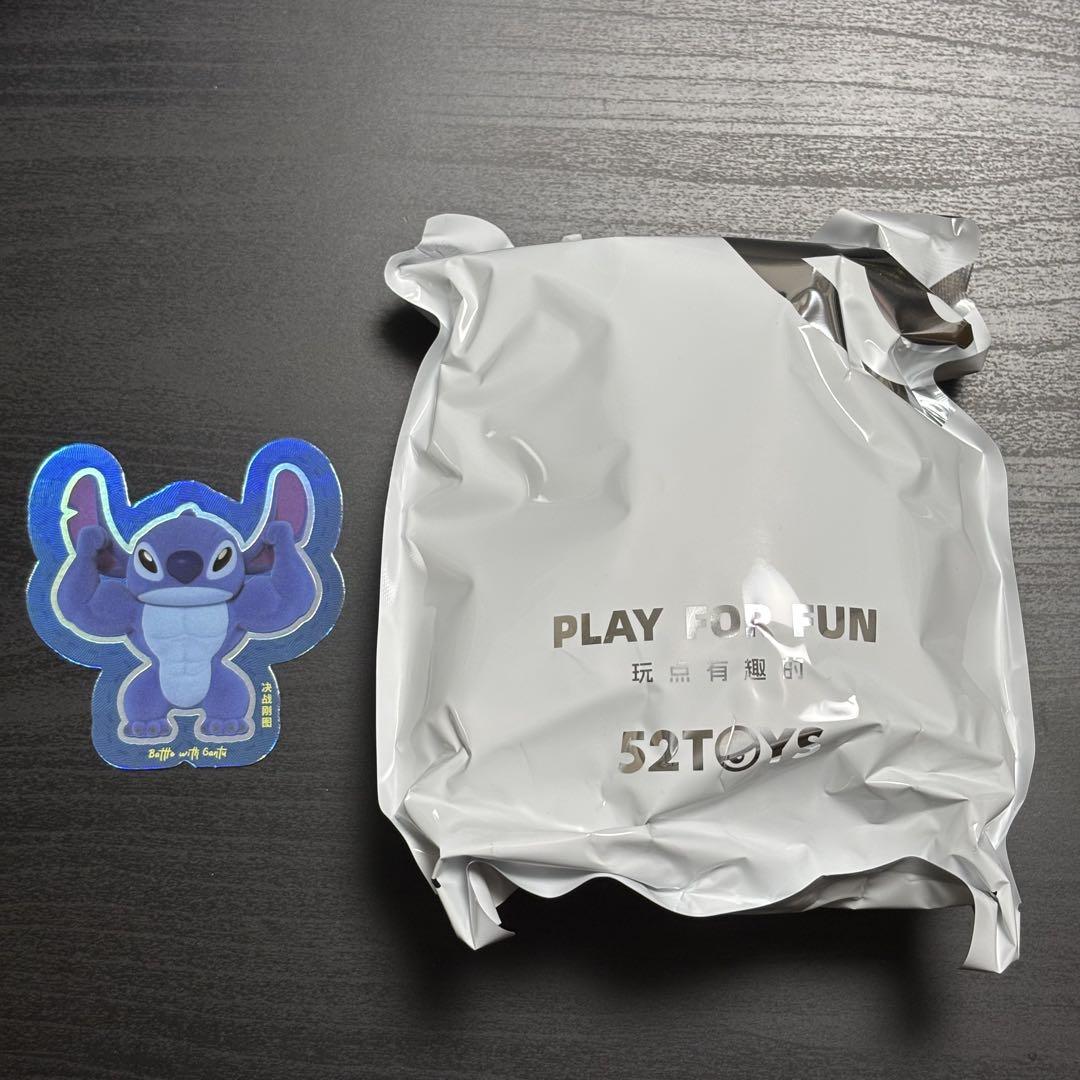 52TOYS スティッチ ムキムキ　子犬　フィギュア 未使用 52TOYS スティッチ マッチョ stitch Disney - メルカリ