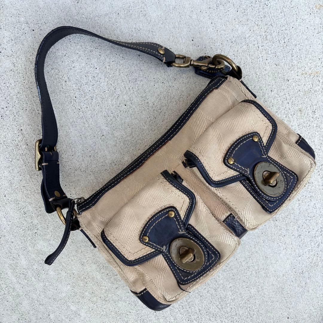 COACH Legacy 65th TurnRock コーチ ショルダーバッグ