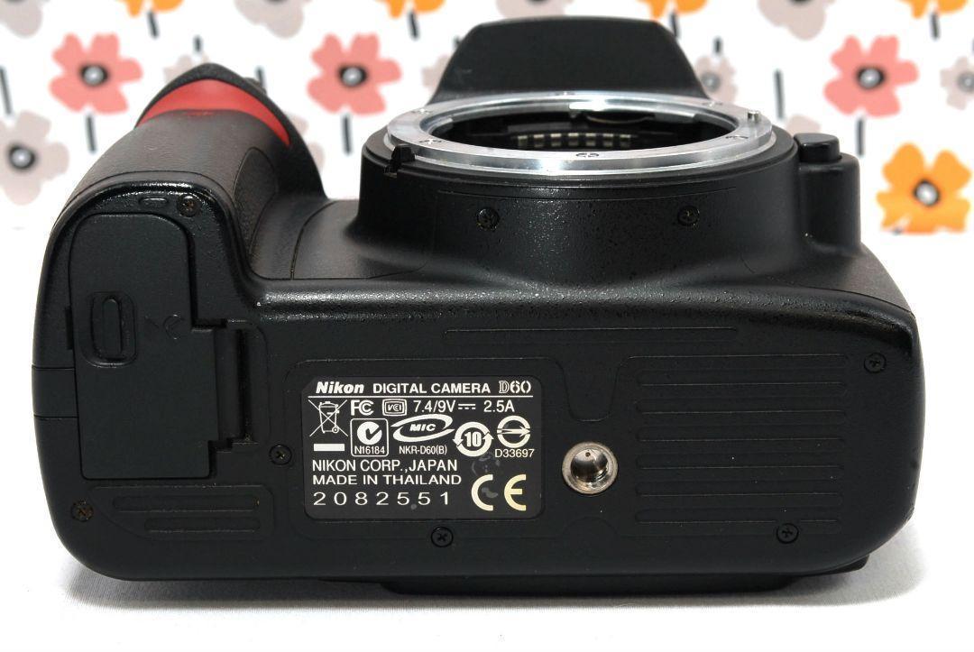 ♥スマホ転送OK♥Nikon D60❤️遠近両用ダブルレンズセット❤️美品♥