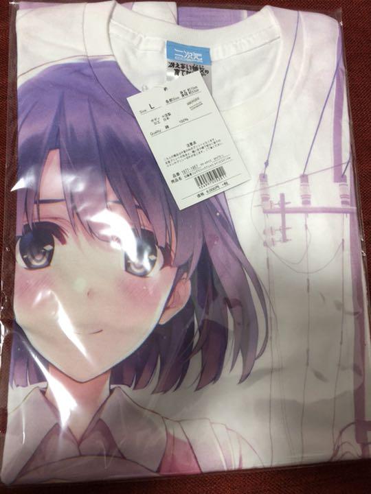 早い者勝ち!加藤恵 フルグラフィックTシャツ