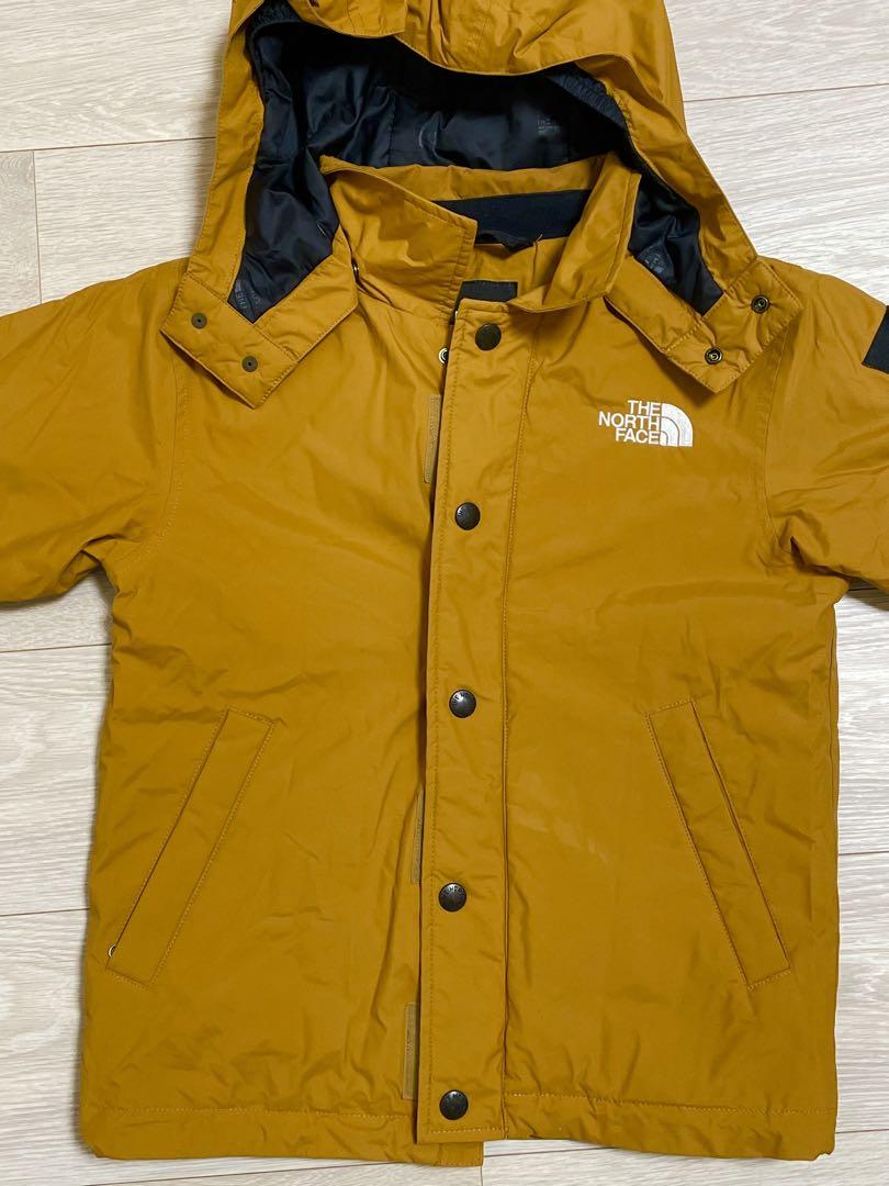 良品　ザノースフェイス　NSJ61903　ウィンターコーチジャケット キッズ　茶