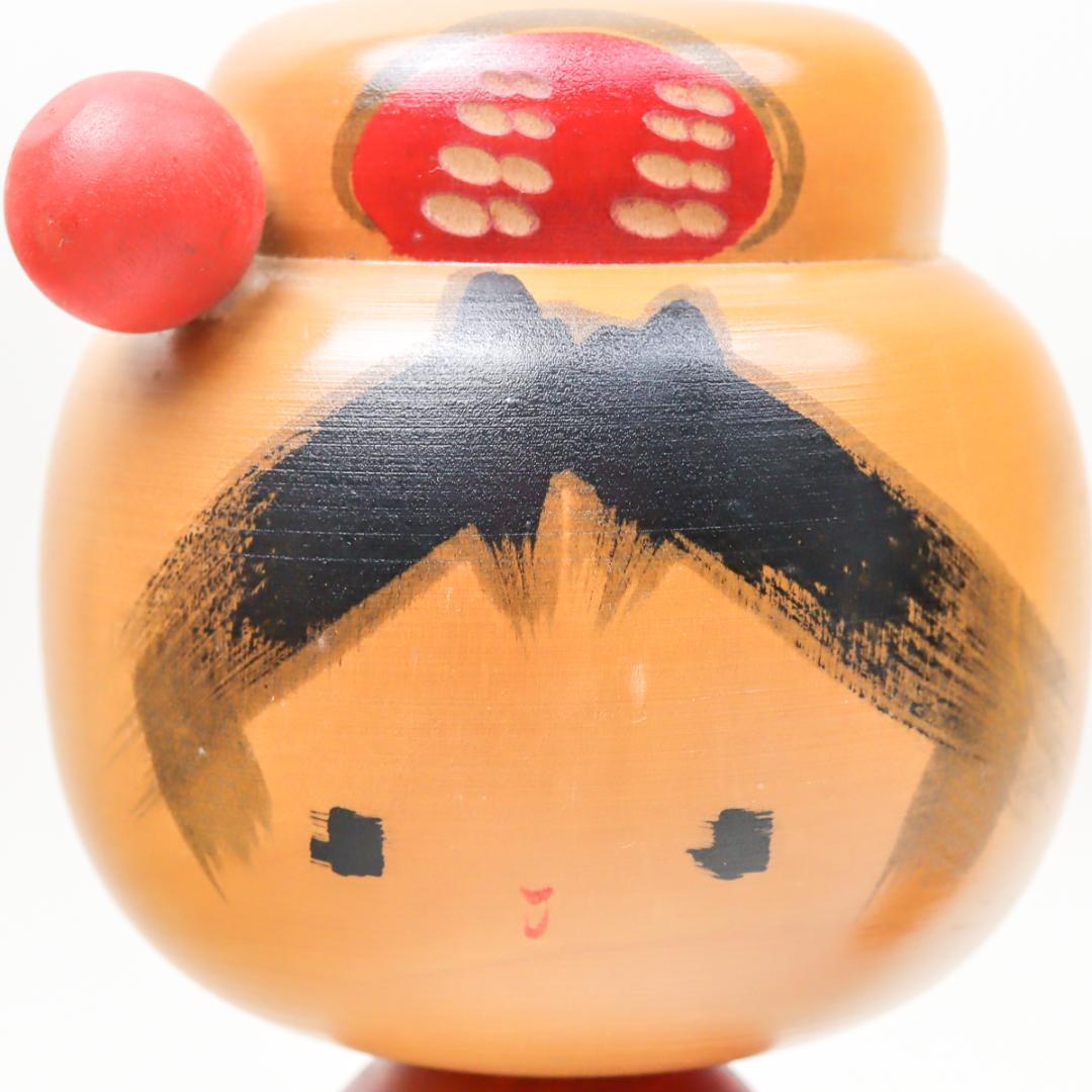 山岸梅好 創作こけし 2点 21cm 郷土玩具 置物 - メルカリ