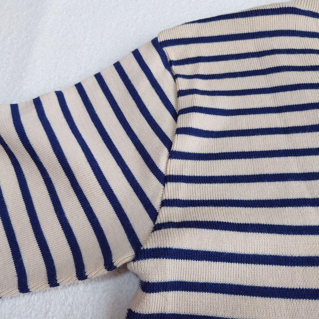 45R USモーボーダーの908VネックボーダーVネックニット 45rpm 45R USモーボーダーの908VネックボーダーVネックニット 45rpm