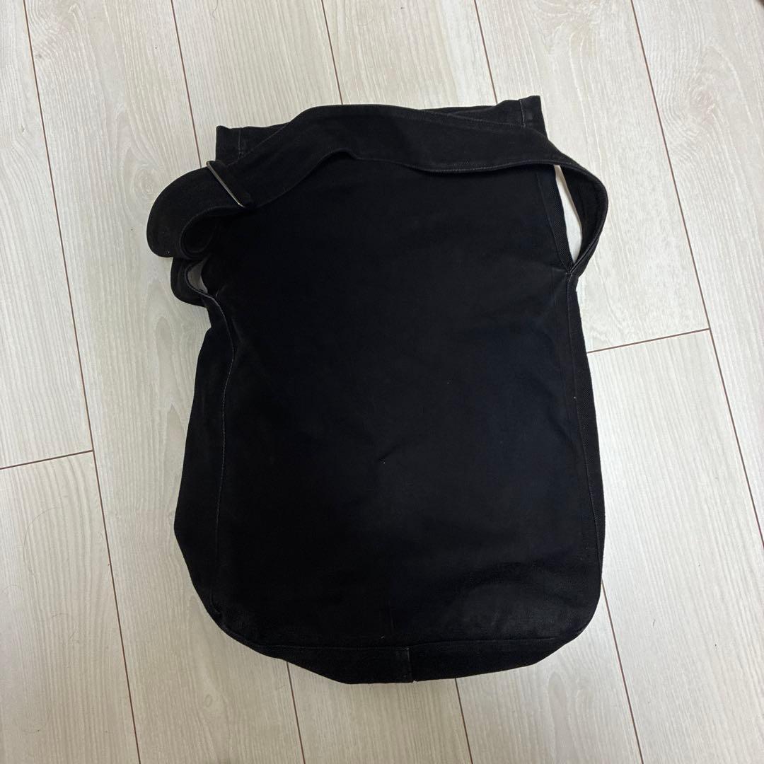 ourlegacy SLING BAG Washed Black Denim ourlegacy SLING BAG Washed Black Denim