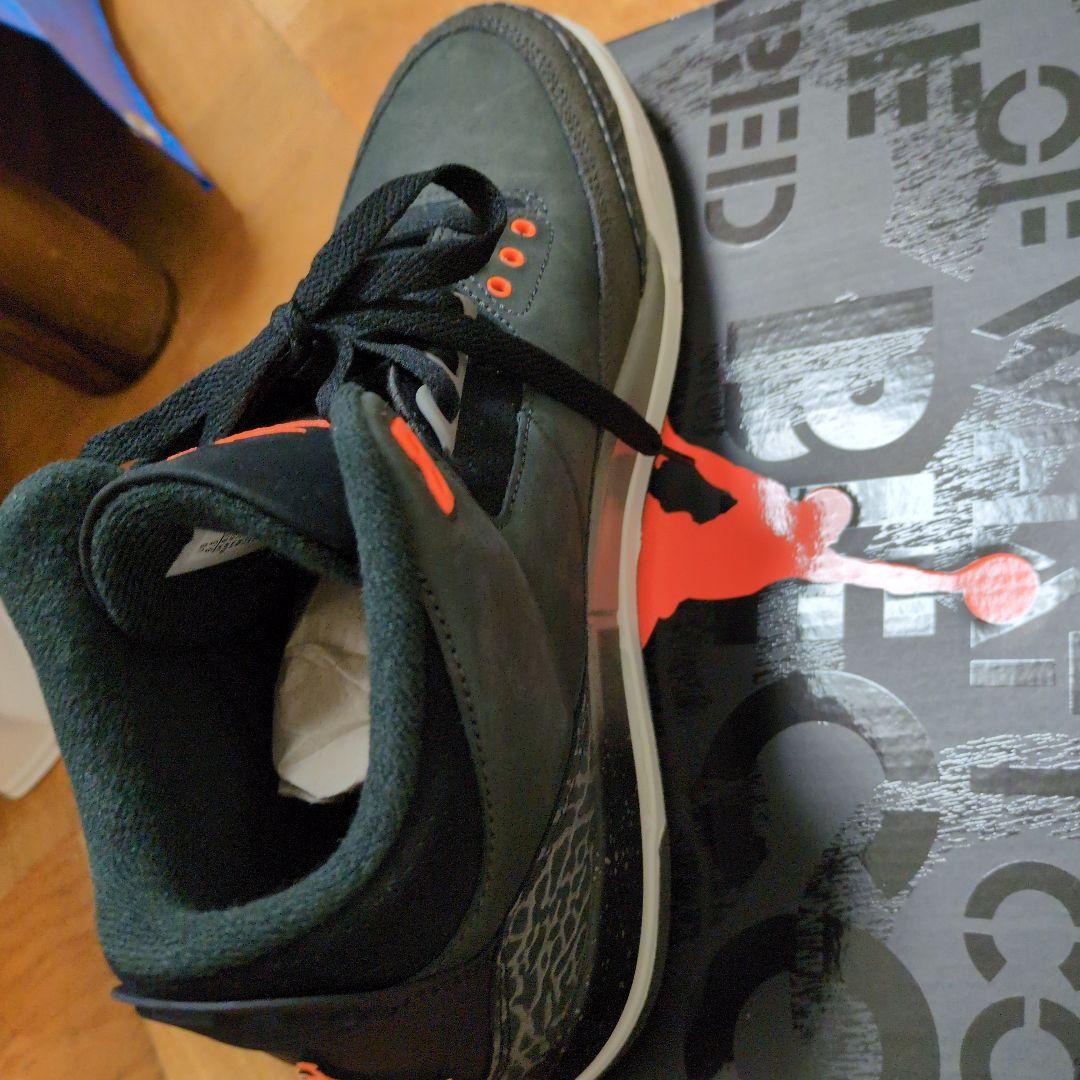 Air Jordan 3 Retro ナイトスタジアム/オレンジ 27.5センチ Air Jordan 3 Retro ナイトスタジアム/オレンジ 27.5センチ 靴